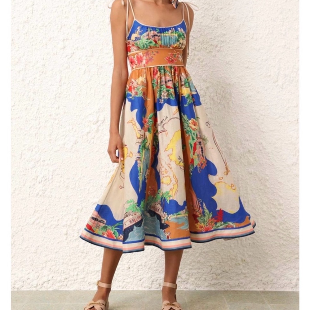 Midi Zimmermanm Alight Picnic Dress